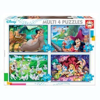 Multi 4 Puzzles  Clasicos Disney
