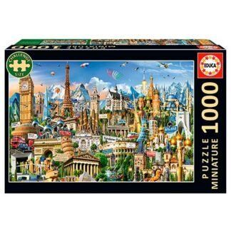 1000 Miniature Símbolos de Europa