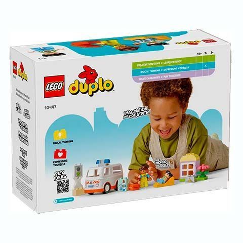 Lego Duplo Ambulancia y Conductor