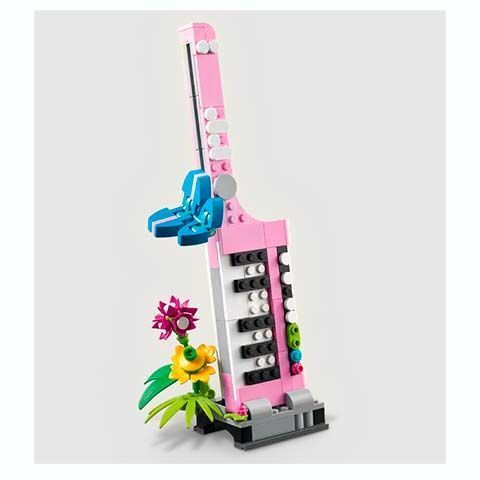3 en 1 Máquina de Escribir con Flores - Imagen 3