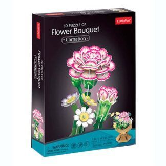 Bouquet de flores de Claveles 3D