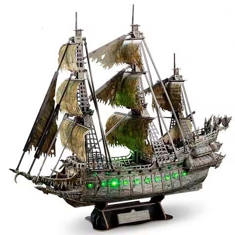 Puzzle 3D Barco Holandés Errante - Imagen 2