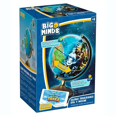 Globo Terráqueo Día y Noche