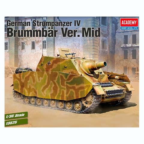 Tanque Aleman StrumpanzerIV Brummbär Ver.Mid 1:35