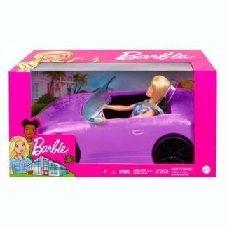 Barbie y su Descapotable Lila