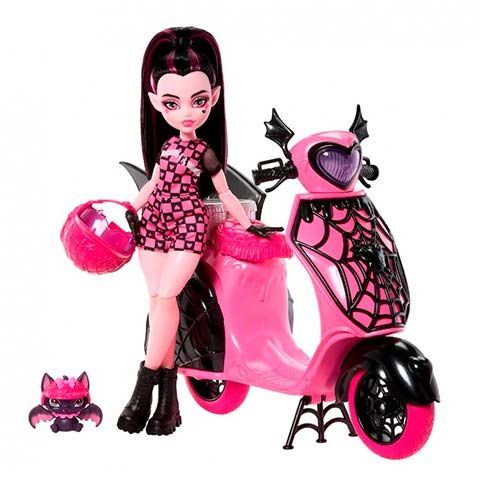 Monster High Draculaura con Scooter - Imagen 2