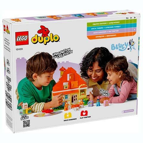 Casa Familiar de Bluey con Juego de Memoria
