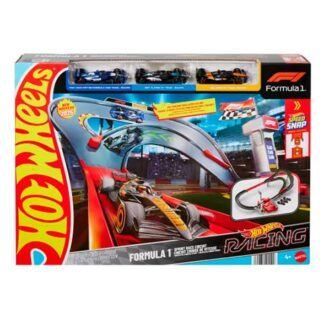 Hot Wheels Circuito de Carrera Formula 1 con 3 coches