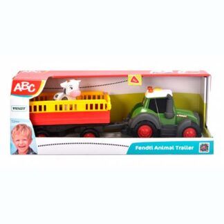 Tractor Fendt Tráiler Animales ABC 30cm.