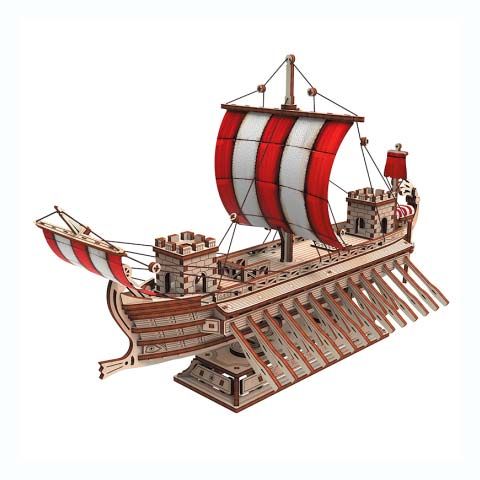Mr. Playwood Trirreme del Emperador Black Scorpion 266pz. - Imagen 2