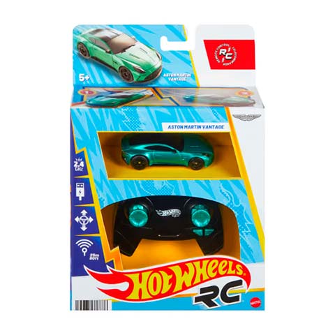 Hot Wheels Coche RC Aston Martin Vantage