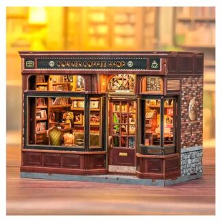 Miniature House Corner Coffee Shop