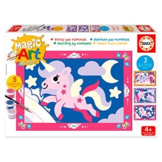 Magic Art Number Unicornios