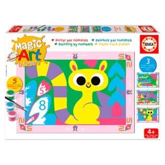 Magic Art Number Animales Selva