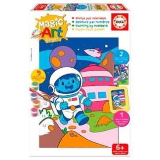 Magic Art Number Escena Espacial
