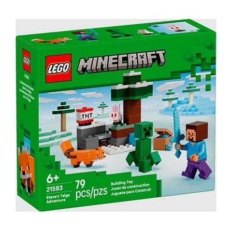 La Aventura de Steve en la Taiga