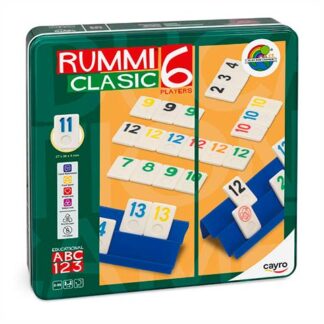 Rummi Classic 6 Jugadores Caja Metal