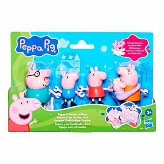 Pack 5 Figuras Peppa y su Familia