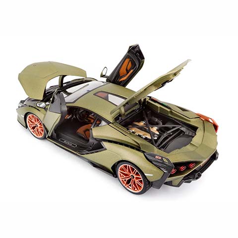 Lamborghini Sian FKP 37 2019 1:18 Verde - Imagen 2