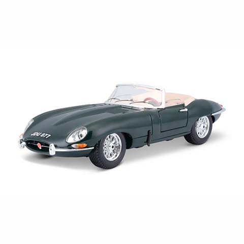 Jaguar E-type Cabriolet 1961 1:18 Verde