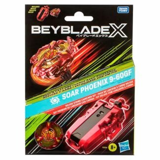 Beyblade X Deluxe Soar Phoenix 9-60GF con Lanzado
