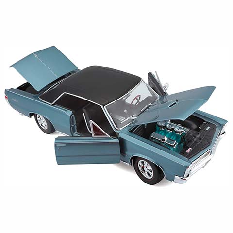 Pontiac GTO Hurs Edition 1965 1:18 Azul - Imagen 2